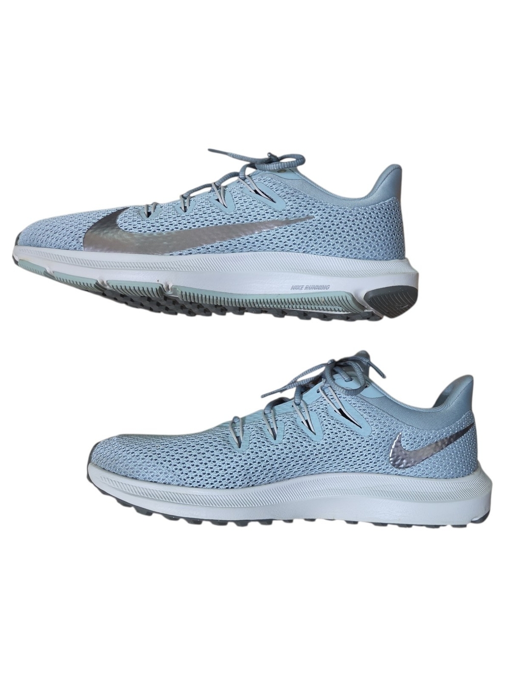 Nike Quest Women’s Light Blue Running Shoes - Picture 4 of 13
